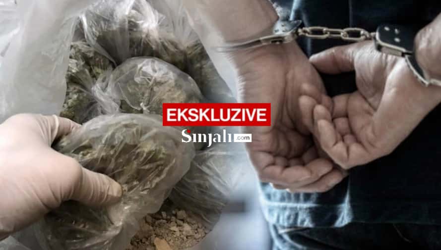 He was packing marijuana for sale.