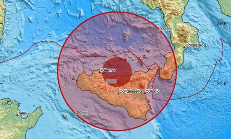 In a row near Sicily, tsunami alarms go off