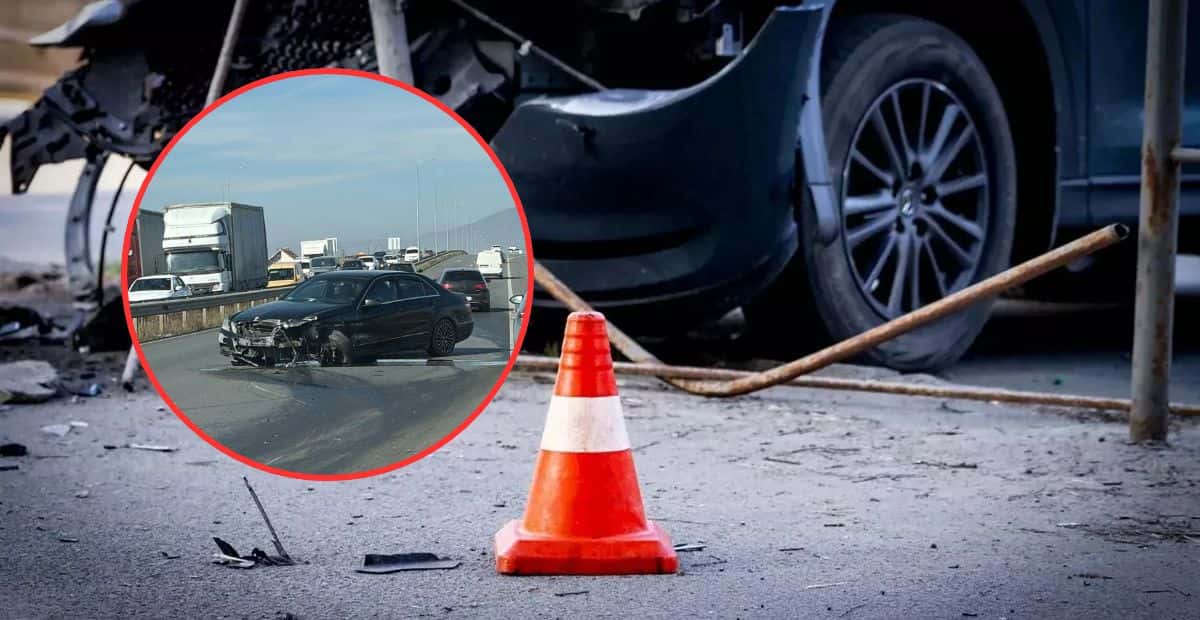 An accident at the Vushtari-Pristina magistrate, unknown to hurt