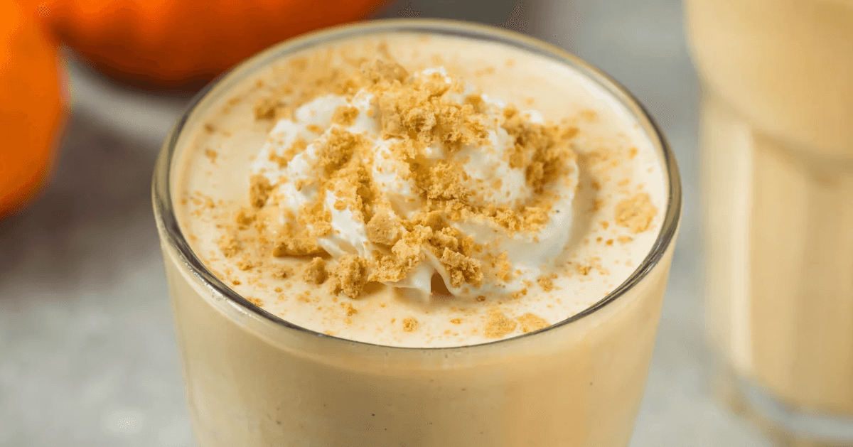 Bourbon drinks: The combination of pumpkin, coffee, and vanilla prepared for a few minutes