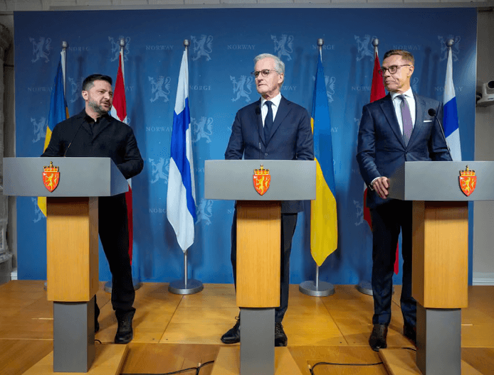 Finland, Norway leaders talk to Putin, the end of the war in Ukraine