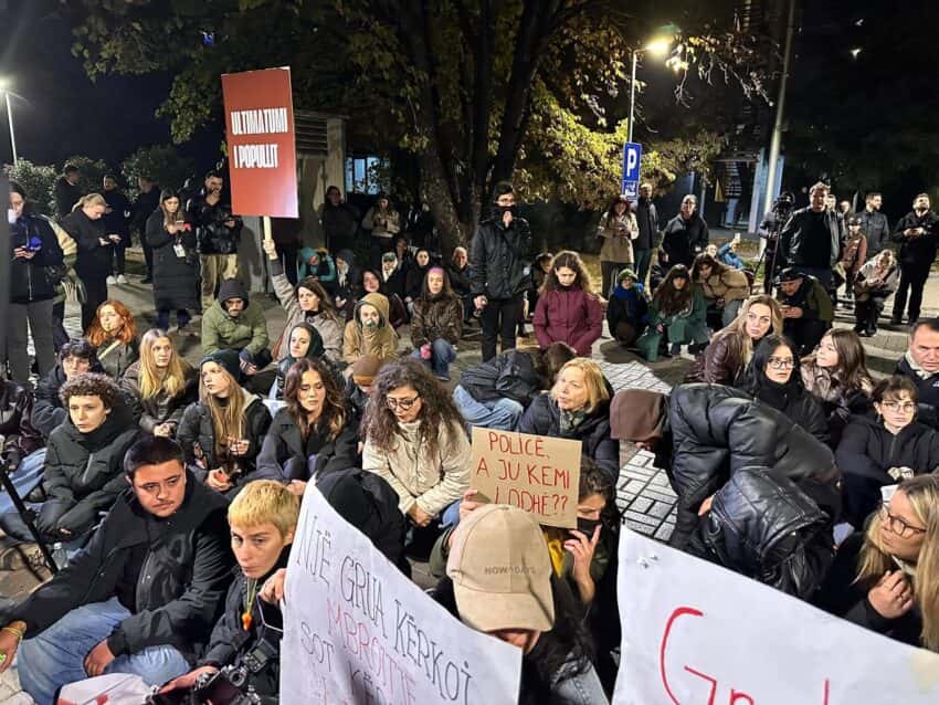Protest of Arlinda Zekay continues tomorrow at 09 a.m.