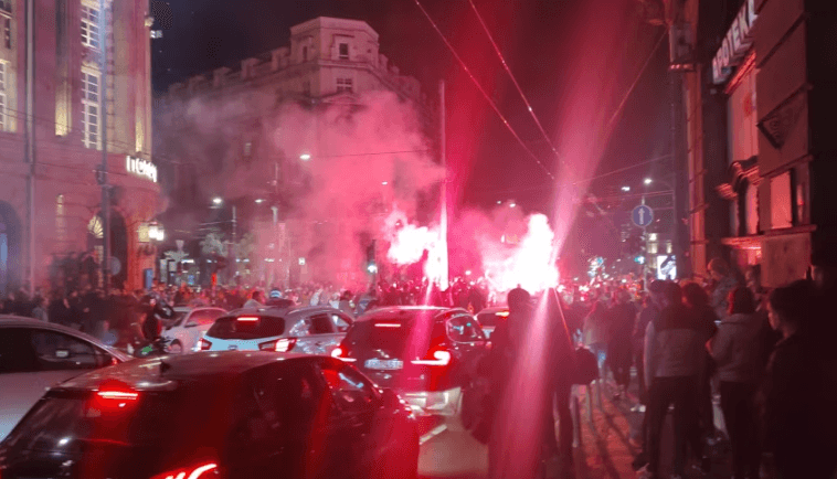 Holiday in Belgrade following Student List victory