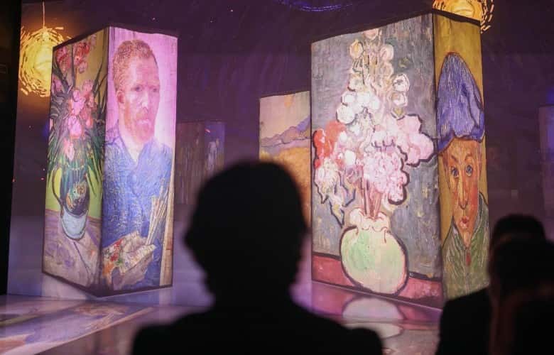 Van Gogh works presented in an immigrant experience in Pristina