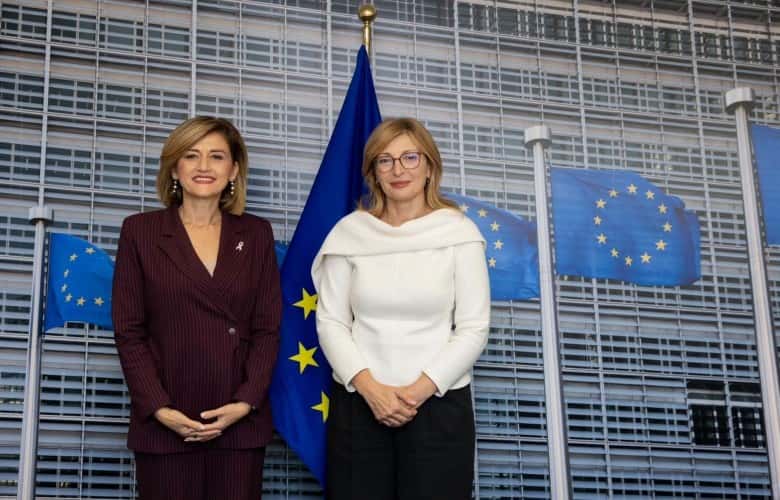 Kusari-Lila meets Commissioner Zaharieva, discuss innovation
