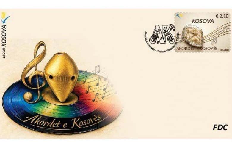Kosovo Post honours Kosovo Accords festival with postage stamps