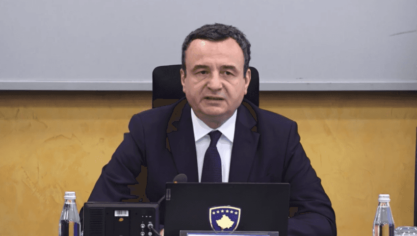 Kurti seeks candidate country status for Kosovo, opening negotiations with EU