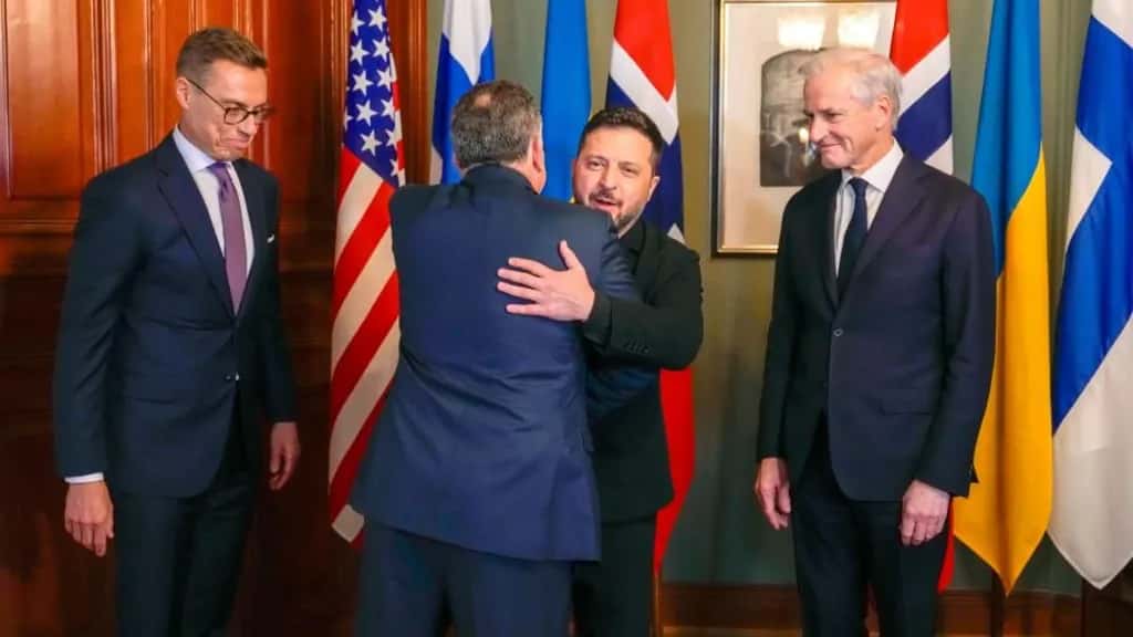 Zelensky and US envoys hold talks in Oslo, following strained relations