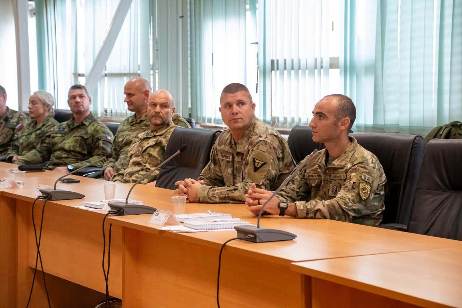 KSF members successfully finish international course for top deputy officers in Croatia