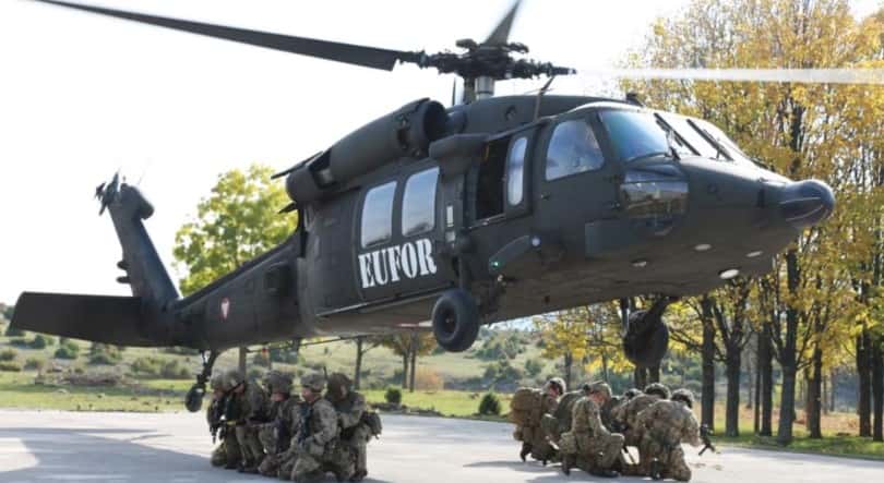 It goes to four death toll from the collapse of EUFOR helicopter in Bosnia, 11 injured