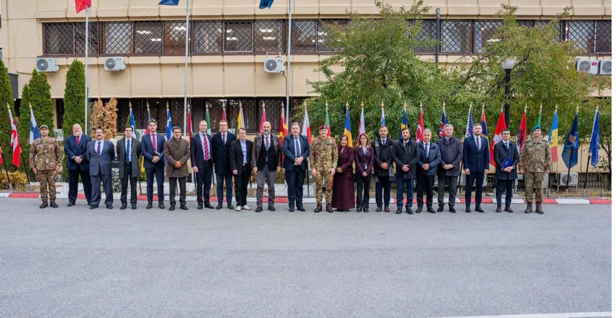 Delegation NATO ‘{0}’barkon in KFOR, Kosovo security focus