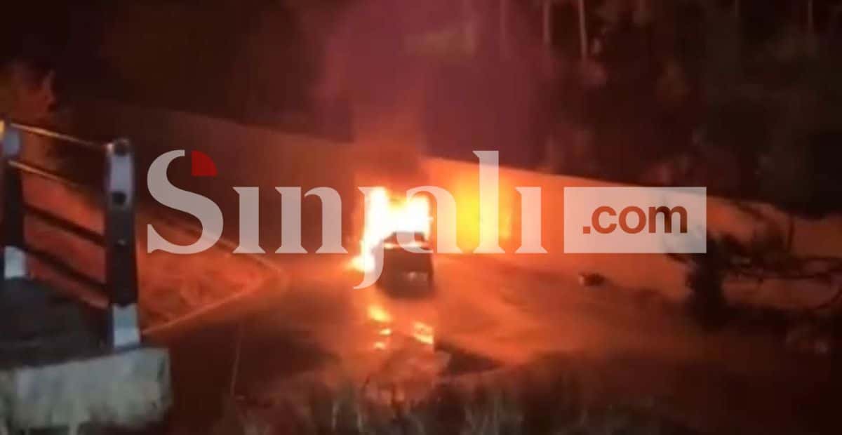 Car is involved in fires in Malisheva’s Lozica
