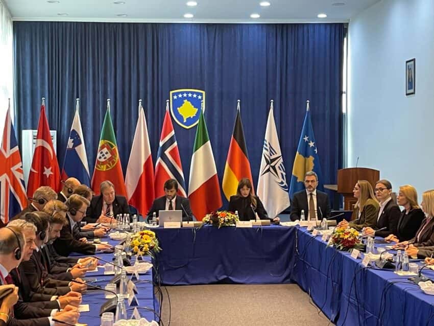 Haxhiu hosts NATO Parliamentary Assembly delegation