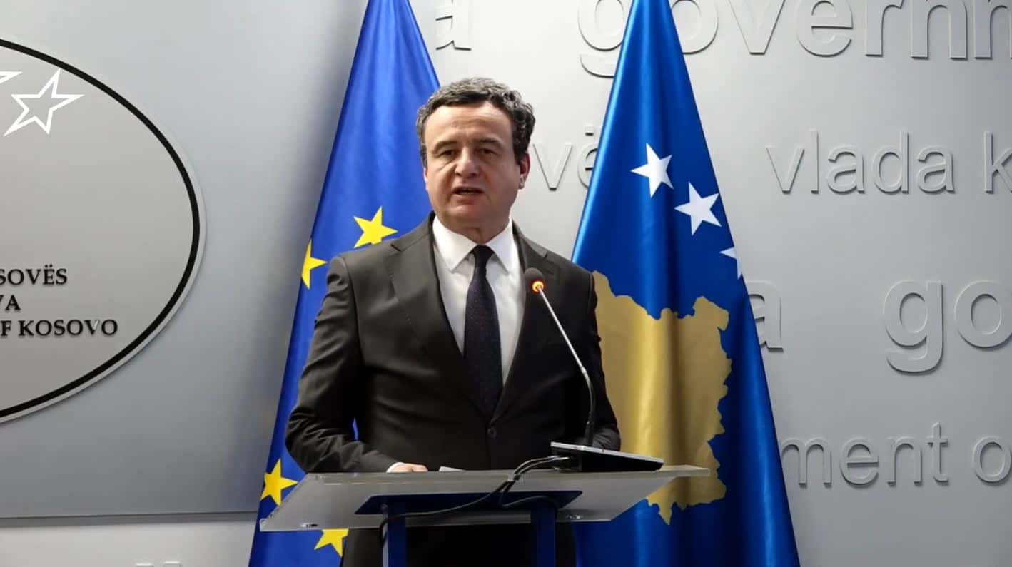 Kurti travels towards Montenegro, to participate in Berlin Process Summit
