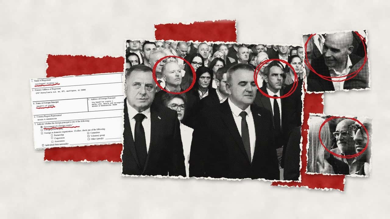Mujanovic: Dodik’s regime, supported by China and Russia, hired Trump people they appear at his party rally
