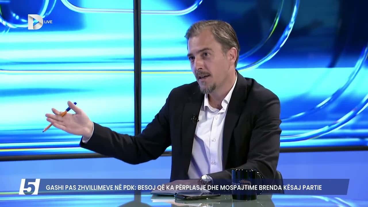 ) PDK is a party of commanders… Gashi: Thaci managed to manage…