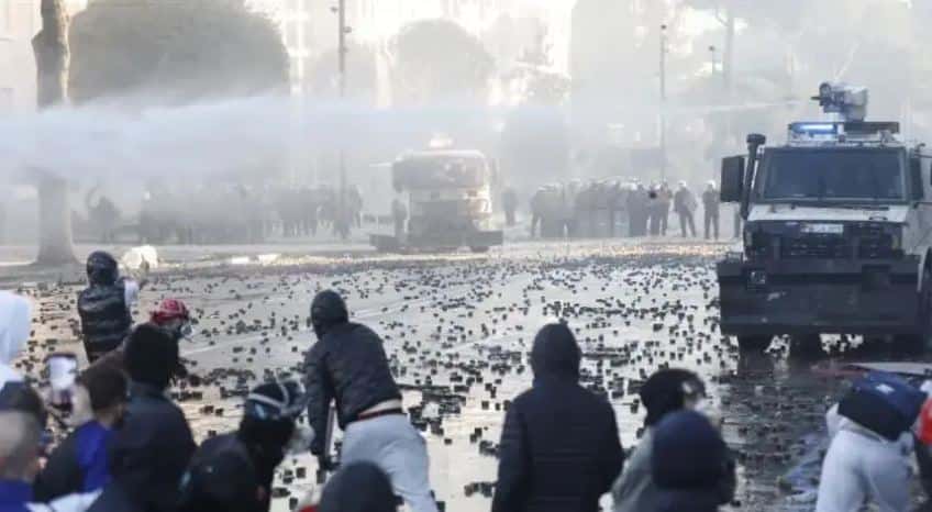 271 arrested in one week of protests in Albania, including minors