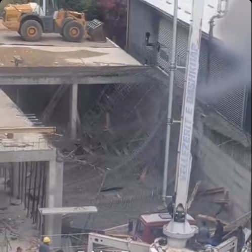 Schemed a plaque at a construction facility in Prizren, allegedly caught workers