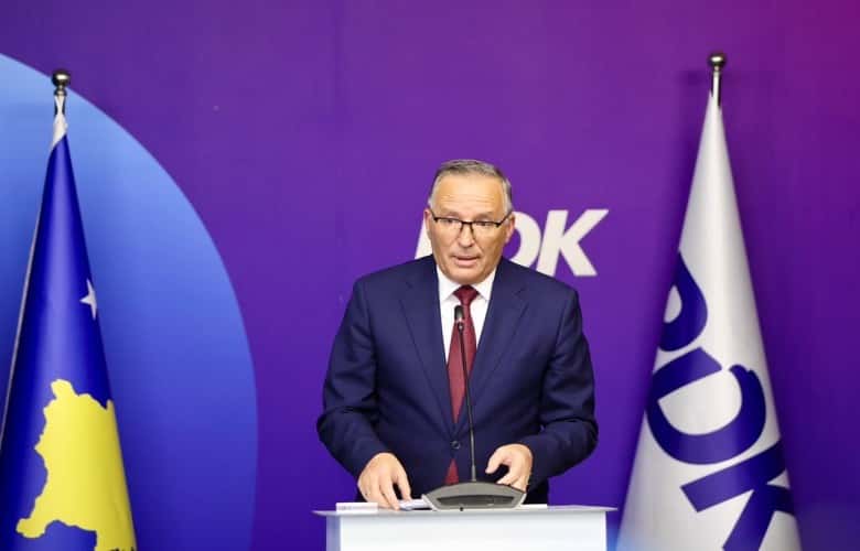 Bedri Hamza resigns from head of PDK