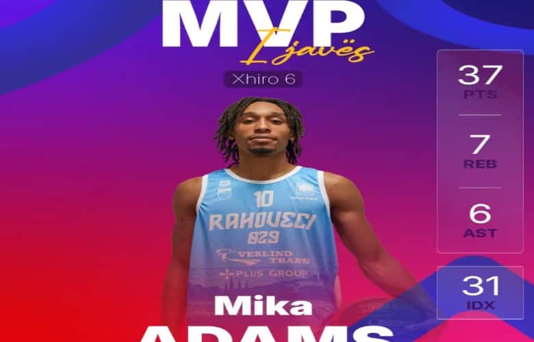 Again Mika Adams MVP