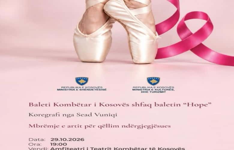 Kosovo National Ballet presents show HOPE) Within the Rose Month
