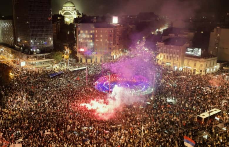 Students win, waiting for changes in Serbia Video