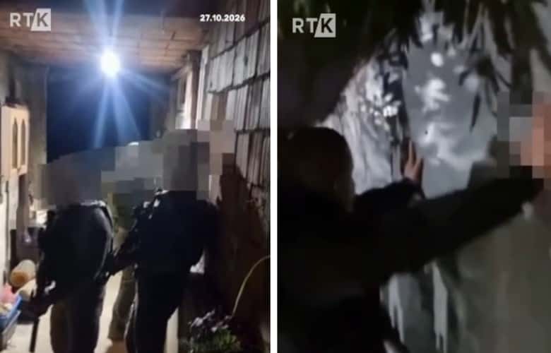 RTK secures exclusive images from Albert Sylajt’s arrest V IDEO